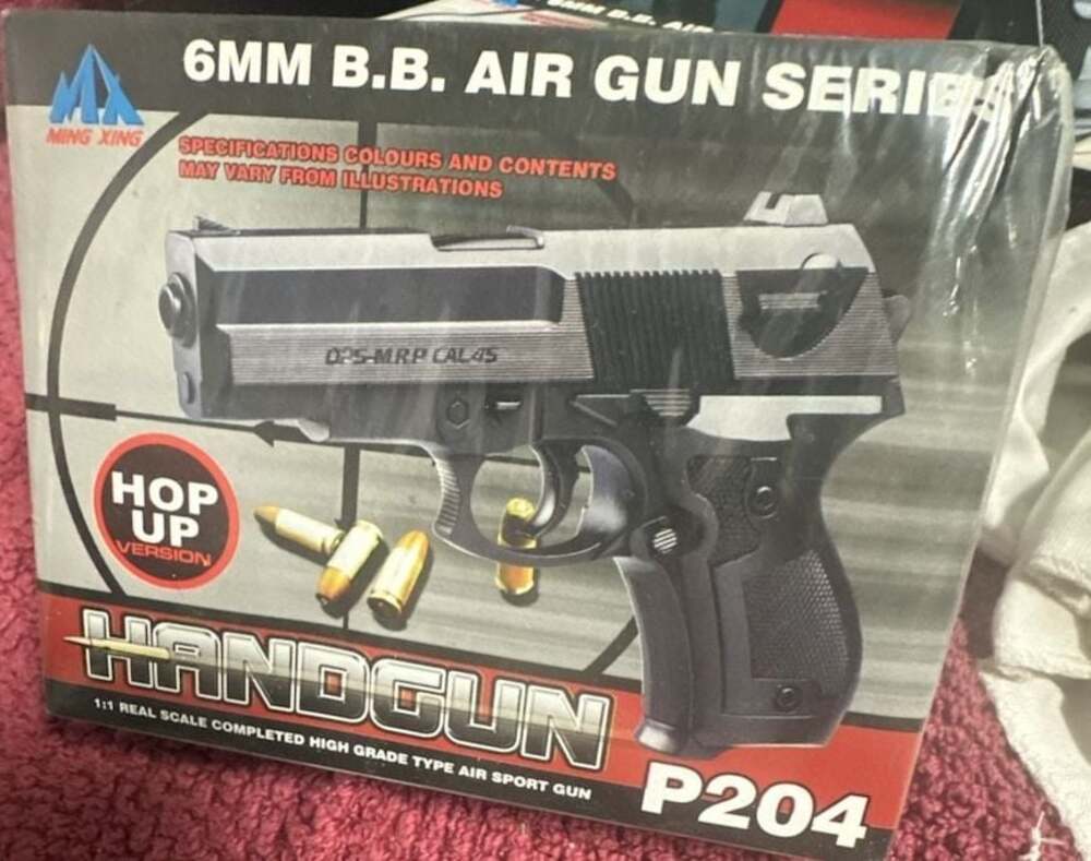 Ming Xing P204 6mm B.B. Air Gun Handgun
